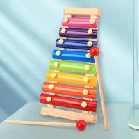 ราคา ระนาด ของเล่น ระนาดไม้ 8คีย์ ของเล่นไม้ เสริมพัฒนาการของเด็กTOY 01 (9497812406)