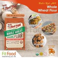 ราคา Bob s Red Mill BRM Organic Whole Wheat Flour 5lbs แป้งโฮลวีท ออแกนิค ของแท้100 มีหน้าร้าน (1885568765)