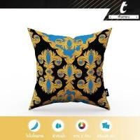 ราคา หมอนอิง tFactory ลาย Luxury บรรจุใยไมโครเจล ใยขนเป็ดเทียม เกรดAAA หมอนพรีเมี่ยม สกรีนลายสองด้าน Size 40x40 45 x45 cm ของขวัญ (8570883356)