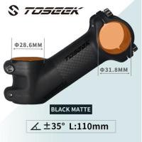 ราคา TOSEEK ZF ONE ก้านคาร์บอน25 35องศาก้านจักรยานเสือภูเขา31 8มม มือจับ60 70 80 90 100มม สีดำและสีแดงชิ้นส่วนจักรยาน (14721246360)