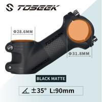 ราคา TOSEEK ZF ONE ก้านคาร์บอน25 35องศาก้านจักรยานเสือภูเขา31 8มม มือจับ60 70 80 90 100มม สีดำและสีแดงชิ้นส่วนจักรยาน (13405271650)