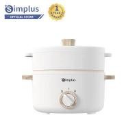 ราคา Simplus หม้อมินิไฟฟ้า หม้อไฟฟ้าอเนกประสงค์ หม้อต้มขนาดเล็ก หม้อไฟฟ้า ทอด ผัด อุ่น ตุ๋น ต้ม Electric Multi cookers 1 5L DZGH003 (9197932097)