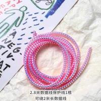 ราคา ตัวถนอมสายชาร์จ ยาว1 4เมตร สายเกลียว สายหูฟัง ถนอมสายชาร์จ กันสายหัก (15512905128)