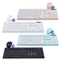 ราคา OKER ชุดคีบอร์ดเมาส์ไร้สาย Wireless keyboard mouse set รุ่น ik7500 (1368622096)