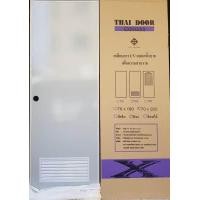 ราคา ประตูห้องน้ำ PVC ขนาด 70x200cm รุ่น TD2 ช่องลมล่าง THAIDOOR SERIES (11533071944)