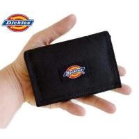 ราคา Dickiesกระเป๋าสตางค์ใบสั้นสีดำผู้ชายและผู้หญิงแบบเรียบๆ ผ้าไนลอน (15076437627)