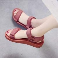 ราคา A99 รองเท้าแตะรัดส้น 2สาย น้ำหนักเบาสบาย ไม่ลื่น สไตล์เกาหลี มี 2 สี (3930072691)