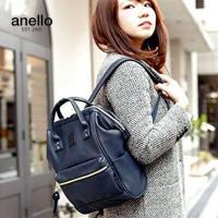 ราคา Anello PU Leather Classic สินค้าแท้ พร้อมส่ง ลดพิเศษ กระเป๋า Anello PU Leather Classic ของแท้นำเข้าเอง AN615 (4314704743)