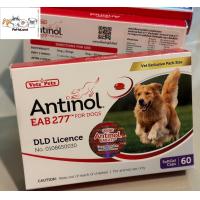 ราคา แอนทินอล antinol 60 เม็ด สำหรับสุนัข แพคเกจใหม่ล่าสุด (5214624883)