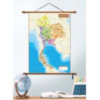 ราคา ภาพแขวนผนังแผนที่ชุดรัฐกิจประเทศไทย Political Map of Thailand (11836631385)