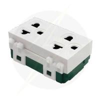 ราคา สวิตซ์ไฟ เต้ารับปลั๊กไฟ หน้ากาก ฝาครอบ รุ่นใหม่ สีขาว ปลั๊ก เต้ารับ TV บล็อกลอย บล็อกฝัง แท้ NANO (16277561192)