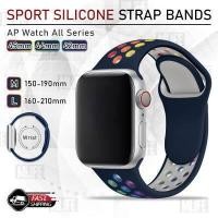 ราคา MLIFE สายนาฬิกา Apple Watch ทุกซีรีย์ 45mm 44mm 42mm สาย นาฬิกา เคส กระจก 45มม 44มม 42มม Replacement Nike Silicone Band for Apple Watch Series Ultra 8 7 6 5 4 3 2 1 SE (14706319073)