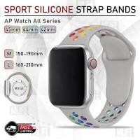 ราคา MLIFE สายนาฬิกา Apple Watch ทุกซีรีย์ 45mm 44mm 42mm สาย นาฬิกา เคส กระจก 45มม 44มม 42มม Replacement Nike Silicone Band for Apple Watch Series Ultra 8 7 6 5 4 3 2 1 SE (14706319076)