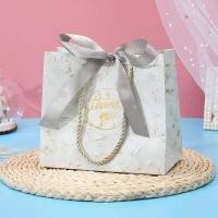 ราคา สินค้าพร้อมส่ง ถุงกระดาษ ลายหินอ่อน 1ใบพร้อมริบบิ้นโบว์S M L ถุงกระดาษใส่ของขวัญ ถุงกระดาษสวยงาม ถุงของขวัญ ถุง (11033423661)