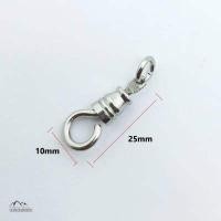 ราคา S33 ตะขอสแตนเลส ตะขอหมุน หัวขุน ห้อยพระ อะไหล่แต่ง สร้อยสแตนเลส สร้อยคอ หรือ ใช้ งานอื่นๆ ตามต้องการ (3271894993)