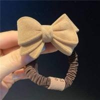 ราคา lovemango ยางมัดผม รูปโบว์ ยางรัดผมหางม้า ประดับโบว์ ยางรัดผมแฟชั่น สไตล์เกาหลี (12482173001)