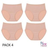 ราคา B me กางเกงใน รุ่น ME7071 สีดำ สีนู้ด แพ็ก4ตัว (5864216830)