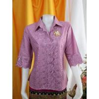 ราคา ร้านแชมป์อุดร เสื้อลูกไม้ผ้าบางคอปก มีมากกว่า 10 สี อก 40 42 44 46 48 50 เสื้อเชิ้ต ชุดไปวัด เสื้อลูกไม้ผญ2022 เสื้อคนอ้วนผญ ชุดผ้าไทยหญิง (13300607576)