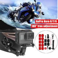 ราคา ชุดอุปกรณ์ติดกล้อง GoPro กับหมวกกันน็อค (1392448197)