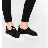 ราคา Adidas รองเท้า สลิป ออน อาดิดาส Superstar slip on black classic Best Seller (17072997955)