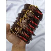 ราคา ลวดดัดบอนไซ ลวดดัดต้นไม้ สีน้ำตาลเข้มเงา ขนาด 100 g (12520400172)
