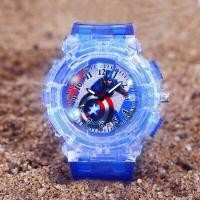 ราคา Akula Store Puppy PAW Patrol Cartoon Children LED Light Kids Watches For Boys Girls Students Digital Watch Colorful Flash Frozen Watch Princess Quartz Wristwatch Birthday Gifts (16629050001)
