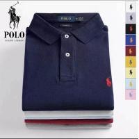 ราคา Original Ralph Laurensเสื้อโปโลLapelแขนสั้นผู้ชายใหม่เย็บปักถักร้อยมาตรฐานธุรกิจสบายๆขนาดใหญ่Polo Men S High End Paulเสื้อเชิ้ตโปโลชายเสื้อโปโล (6426290808)