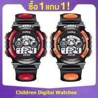 ราคา ซื้อ 1 แถม 1 มัลติฟังก์ชั่น นาฬิกาเด็ก LED นาฬิกาข้อมือ นาฬิกาข้อมืออิเล็กทรอนิกส์กันน้ำสำหรับเด็ก (6502196261)