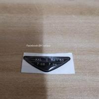 ราคา โลโก้ไซส์หมวกกันน็อค AGV โลโก้ข้างหลังหมวกกันน็อค AGVสติ๊กเกอร์ไซส์หมวกกันน็อคป้าย Made in Italy DOT AGV pista GP RR R AGV PISTA GPRR Logo Size (15781785742)