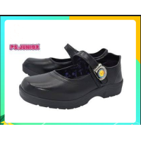 ราคา รองเท้านักเรียนผู้หญิง หนังดำ ยี่ห้อ Ps Junior รุ่น JF4398 (16857294198)