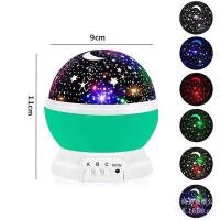 ราคา โคมไฟฉายดาว โคมไฟหมุนได้ โคมไฟดาว เครื่องจำลองดาว ที่ดีที่สุดขายไฟ LED รูปดาวโคมไฟโปรเจ็คเตอร์โรแมนติกดวงดาวการหมุน (16006998594)