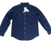 ราคา เสื้อเชิ้ตยีนส์ผู้ชายLee รุ่น L1006006 ของแท้จากโรงงาน สียีนส์เข้มแขนมีลายสวยงาม Comfort Fit 100 Cotton กระดุมมุก (15999374562)