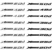 ราคา ใหม่รถ3D ABS XDrive 20d 25d 28d 30d 35d 40d 48d 50d Letter โลโก้ Fender Trunk Badge Decals สติกเกอร์สำหรับ BMW X1 X3 X4 X5 X6 X7 (15540119440)