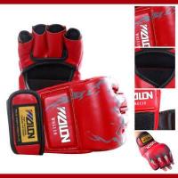 ราคา มี 3 สี นวมซ้อมมวยแบบตัดปลายนิ้ว นวมชกมวย นวมต่อยมวย นวมซ้อมมวย นวมมวยไทย (16411228022)