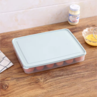 ราคา กล่องเก็บไข่ ที่ใส่ไข่ กล่องใส่ไข่ไก่ ที่เก็บไข่ กันกระแทก 24ช่อง กล่องใส่ไข่อเนกประสงค์ เข้าตู้เย็นได้ egg storage box (16916229681)