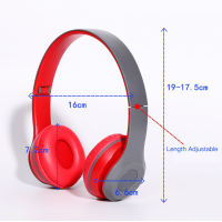 ราคา หูฟังบลูทูธ P47 หูฟังไร้สาย Bluetooth หูฟังบลูทูธแบบครอบหู Wireless Bluetooth Headphone หูฟัง Bluetooth ไร้สาย ครอบหู (8084179821)