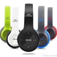ราคา หูฟังบลูทูธ P47 หูฟังไร้สาย Bluetooth หูฟังบลูทูธแบบครอบหู Wireless Bluetooth Headphone หูฟัง Bluetooth ไร้สาย ครอบหู (8084179825)