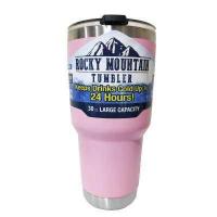 ราคา Rocky Mountain Tumbler แก้วเก็บความเย็น เก็บน้ำแข็งได้นาน 24ชั่วโมง แก้วเก็บเย็น ของแท้ ปลอดสารพิษ ขนาด 30 ออนซ์ พร้อมฝากันน้ำหก ใส่หลอดได้ (526654514)