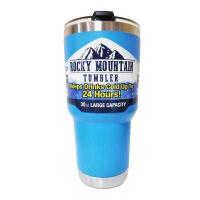 ราคา Rocky Mountain Tumbler แก้วเก็บความเย็น เก็บน้ำแข็งได้นาน 24ชั่วโมง แก้วเก็บเย็น ของแท้ ปลอดสารพิษ ขนาด 30 ออนซ์ พร้อมฝากันน้ำหก ใส่หลอดได้ (526654512)