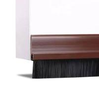 ราคา GYP 112 คิ้วปิดช่องว่างใต้ประตู กันฝุ่น กันแอร์ออก พร้อมส่ง คิ้วกันแมลง คิ้วประตู ชนิดขนแปรง ยาว 100 cm ซีลประตู คิ้วประตู กันแมลง (7107336967)