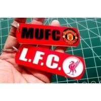 ราคา พวงกุญแจ แมนยู Manchester United ลิเวอร์พูล Liverpool งานอะคริลิค สองชั้น พิมพ์โลโก พวงกุญแจลิเวอร์พูล พวงกุญแจแมนยู (13595401321)