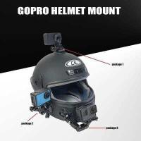 ราคา YOYOCAM ฐาน 3M ติดหมวกกันน๊อค gopro helmet mount สำหรับกล้อง Action Camera GOPRO HERO Black Silver 4 5 6 7 8 SJCAM EKEN YI OSMO Action (666738567)