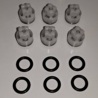 ราคา 6 ตัว ชุดวาล์วแรงดัน เครื่องฉีดน้ำแรงดันสูง VIO VIP Zinsano (1838752145)