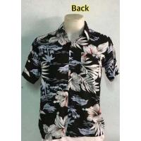 ราคา เสื้อสงกรานต์ เสื้อฮาวาย เสื้อเชิ๊ตคอปกแขนสั้น เสื้อคอปกกระดุมผ่ากลาง เสื้อแขนสั้น เสื้อลายดอก เป็นงานผ้าสปันพิมส์ ลายชบาดอกขาว ผ้านุ่มมาก ใส่ได้ทั้งชายและหญิง KK07 (1380834660)