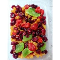 ราคา ผลไม้รวม 6 ชนิด อบแห้ง สตอเบอรี่ แครนเบอร์รี่ กีวี ลูกเกดดำ ลูกเกดเหลือง เพิ่มน้องใหม่ มะเขือเทศราชินี 150 250 400 500 กรัม (15362399003)