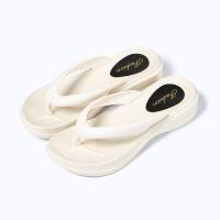 ราคา Yulihan668 Y 14 รองเท้าหูคีบ รองเท้าแตะแบบมีหู รองเท้าแตะ เสริมส้น แฟชั่นผู้หญิง (16630484492)