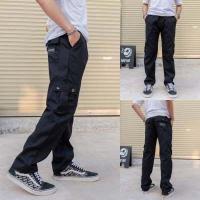 ราคา กางเกงวินเทจ ใส่สบาย ชายก็ได้หญิงก็ดี กางเกงวินเทจขายาวกระเป๋าข้าง (5202674767)