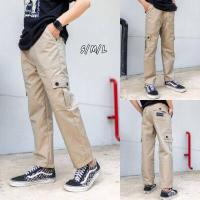 ราคา กางเกงวินเทจ ใส่สบาย ชายก็ได้หญิงก็ดี กางเกงวินเทจขายาวกระเป๋าข้าง (5202674766)