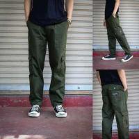 ราคา กางเกงวินเทจ ใส่สบาย ชายก็ได้หญิงก็ดี กางเกงวินเทจขายาวกระเป๋าข้าง (5202674772)