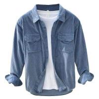 ราคา Shirt men 2660 เสื้อเชิ้ตแขนยาว ผ้าลูกฟูกชาย เสื้อเชิ้ตแขนยาว เสื้อเชิ้ตผู้ชายหลวม เชิ้ตกระดุมชาย เชิ้ตลำลองชาย ผ้าลูกฟูก (16789347689)